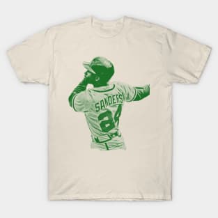 deion sanders ( 40 ) - green solid style T-Shirt